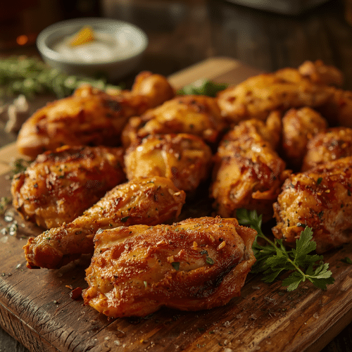 Poulet croustillant airfryer