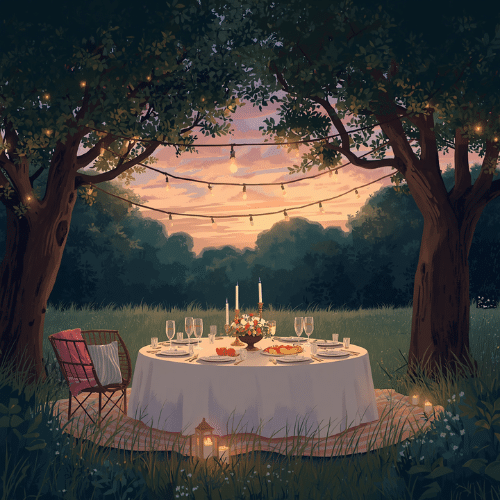 Recettes pour le dîner romantique