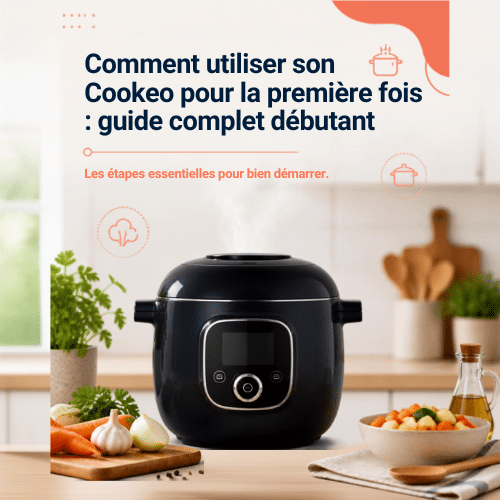 Comment utiliser son Cookeo pour la première fois : guide complet débutant