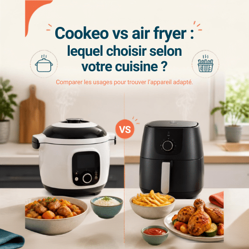 Cookeo vs air fryer : lequel choisir selon votre cuisine ?