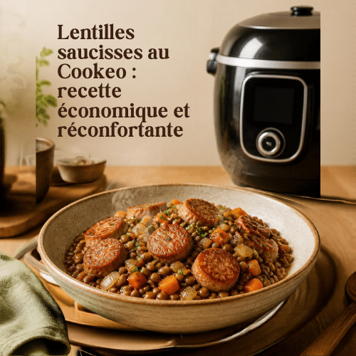Lentilles saucisses au Cookeo : recette économique et réconfortante